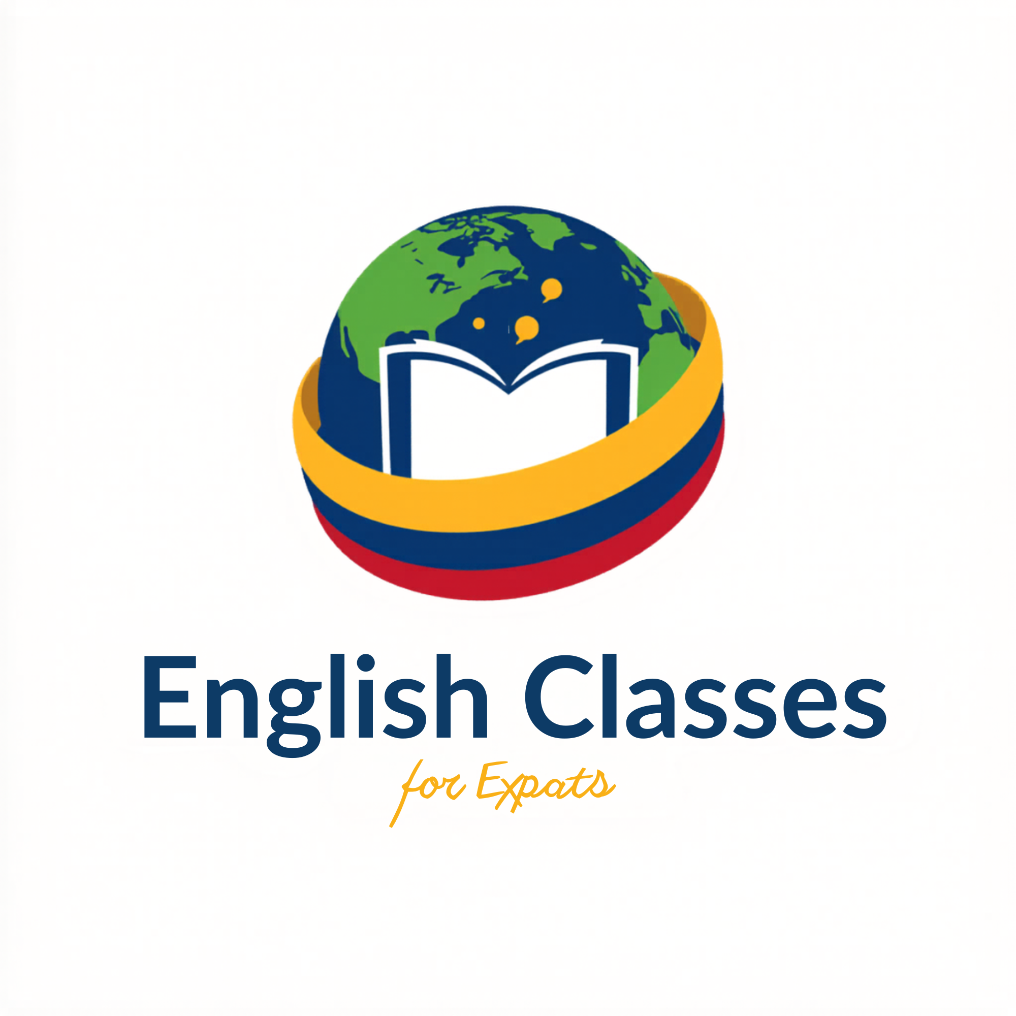 English Classes for Expats logo.